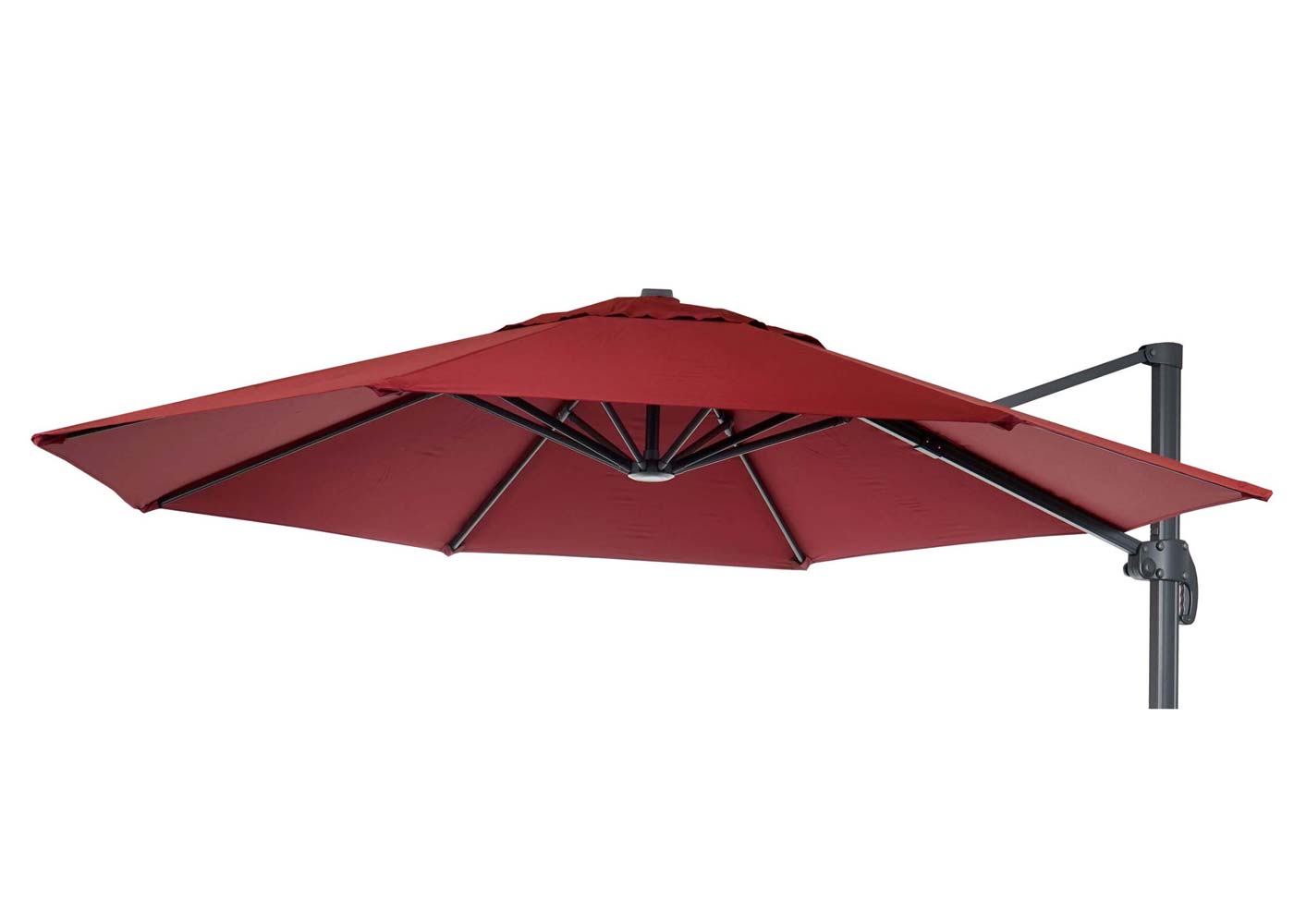 Cosmo Casa - Parasolhoes - 8 Stutten ca. 4 m - 220 g/m² Polyester - Bordeaux