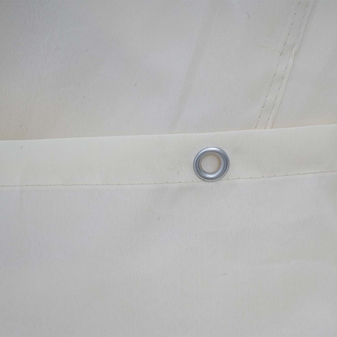 Cosmo Casa - Zijwand Pergola - Vervangend - Polyester - Crème - 4×3 m