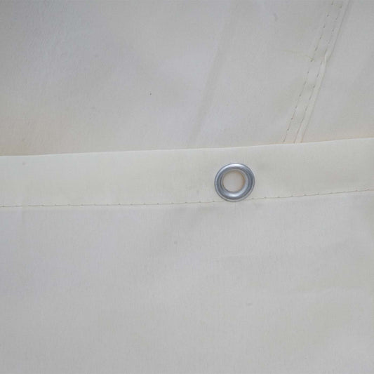 Cosmo Casa - Zijwand Pergola - Vervangend - Polyester - Crème - 4×3 m