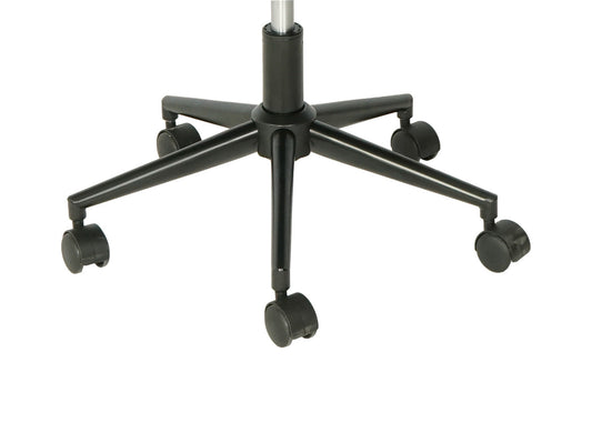 Cosmo Casa - Bureaustoel - Armleuning - Textiel - Antraciet