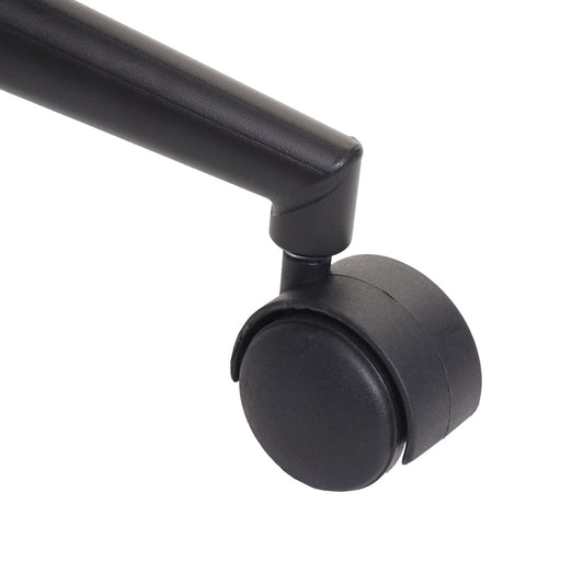 Cosmo Casa - Bureaustoel - Armleuning - Textiel - Antraciet