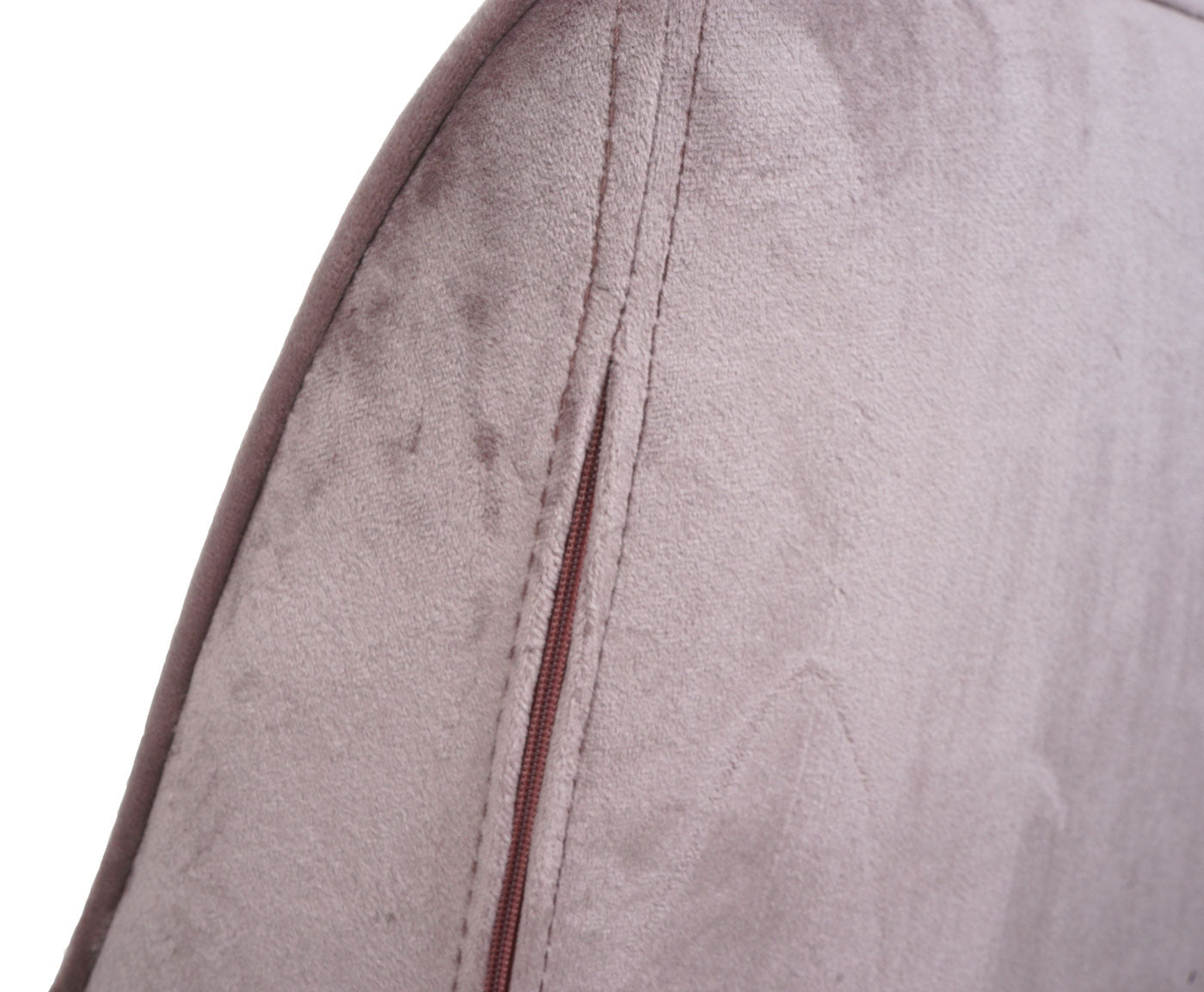 Cosmo Casa - Bureaustoel - Velvet draaistoel met armleuning - Fluweel en Metaal - Roze - Gouden onderstel