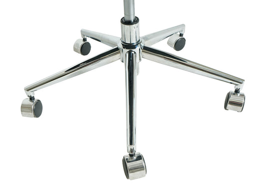 Cosmo Casa - Bureaustoel - Verstelbaar - Fluweel - Donkergrijs