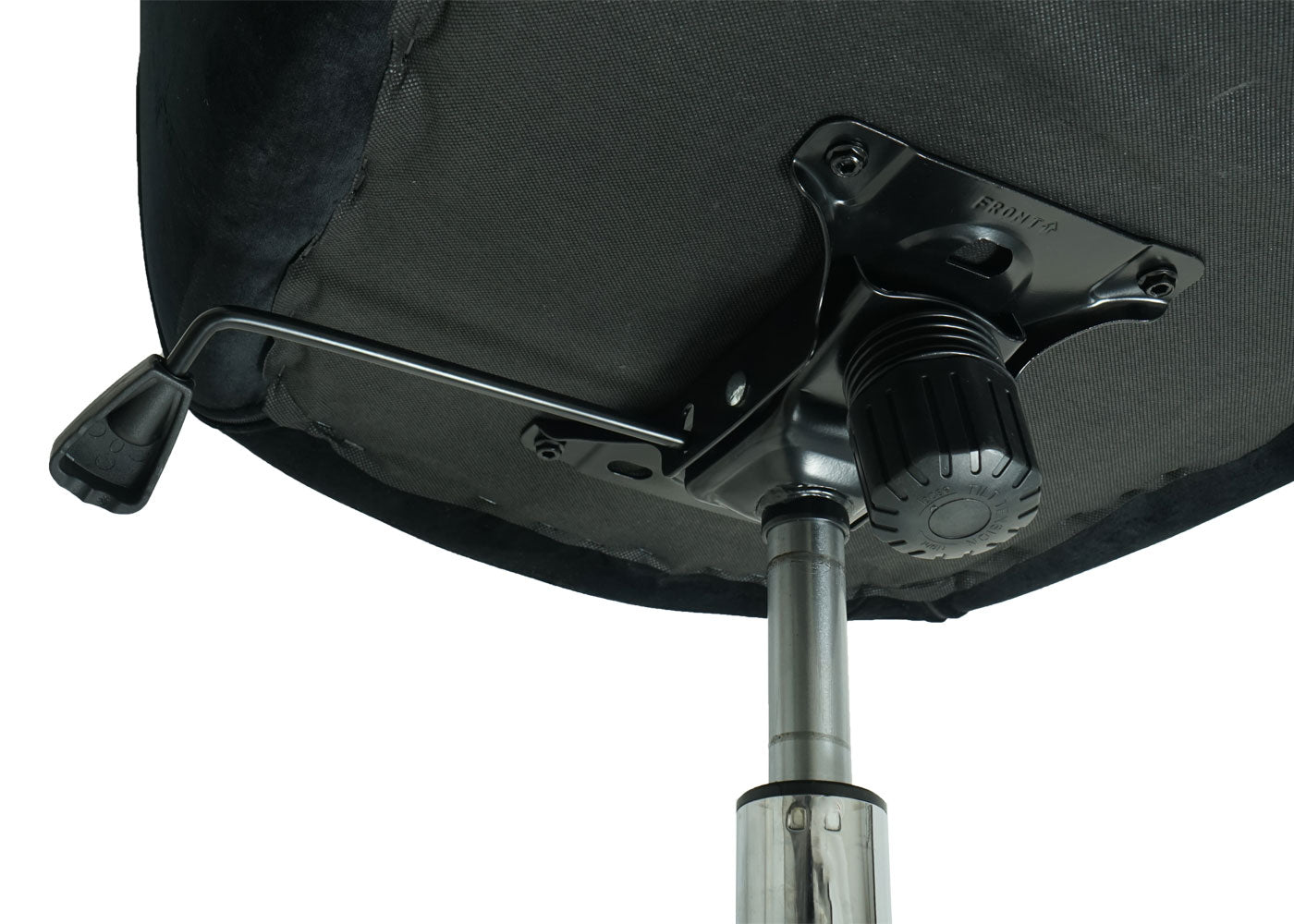 Cosmo Casa - Bureaustoel - Verstelbaar - Fluweel - Zwart