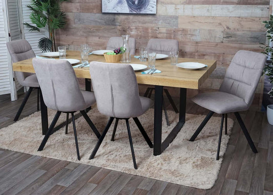 Cosmo Casa - Set van 2 Eetkamerstoelen - Draaibaar - Fluweel - Crème-Beige