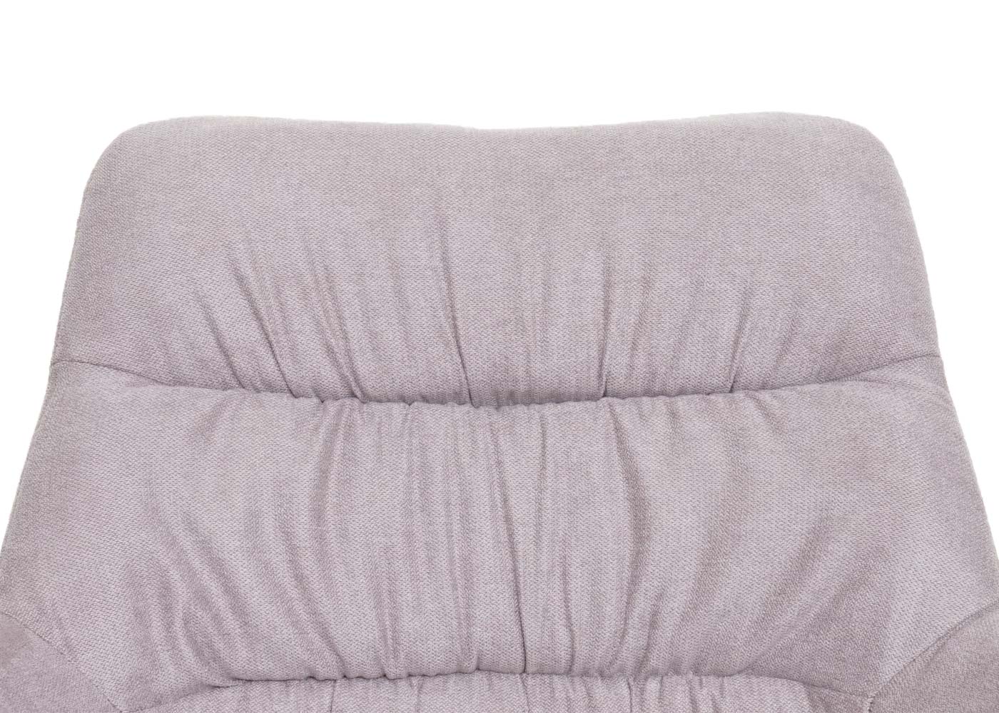 Cosmo Casa - Eetkamerstoel - Draaibaar - Fluweel - Crème-Beige