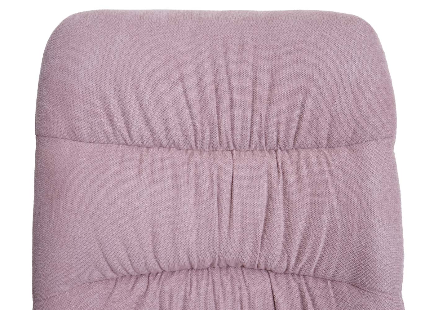Cosmo Casa - Set van 2 Eetkamerstoelen - Draaibaar - Fluweel - Roze