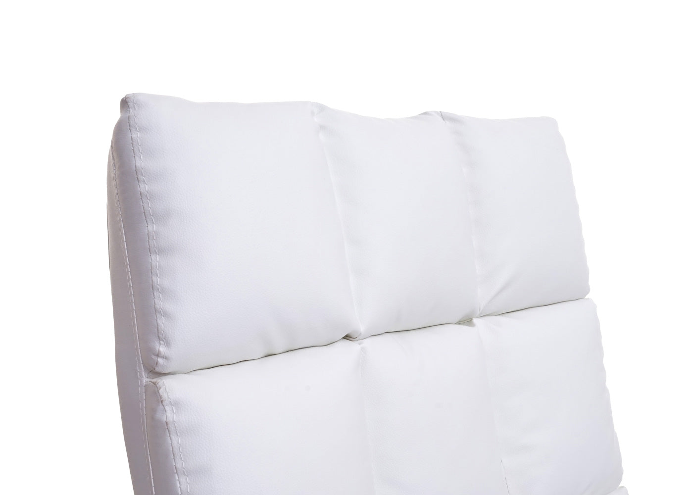 Cosmo Casa - Bureaustoel - Verstelbaar - Kunstleer - Wit