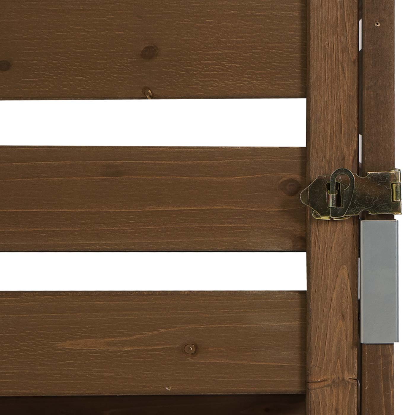 Cosmo Casa - Afvalbakbekleding - Verlenging - Massief hout - Donkerbruin - 114×67×97 cm