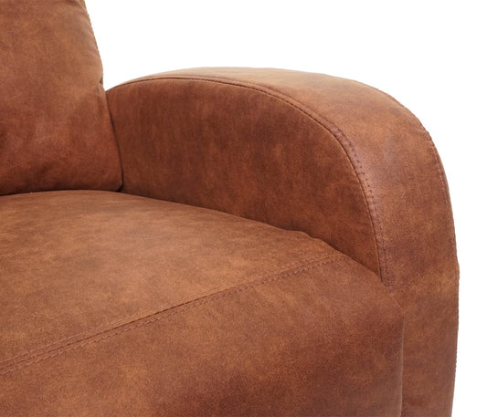 Cosmo Casa - Premium TV-Fauteuil - Wipfunctie - Textiel - Imitatiesuède