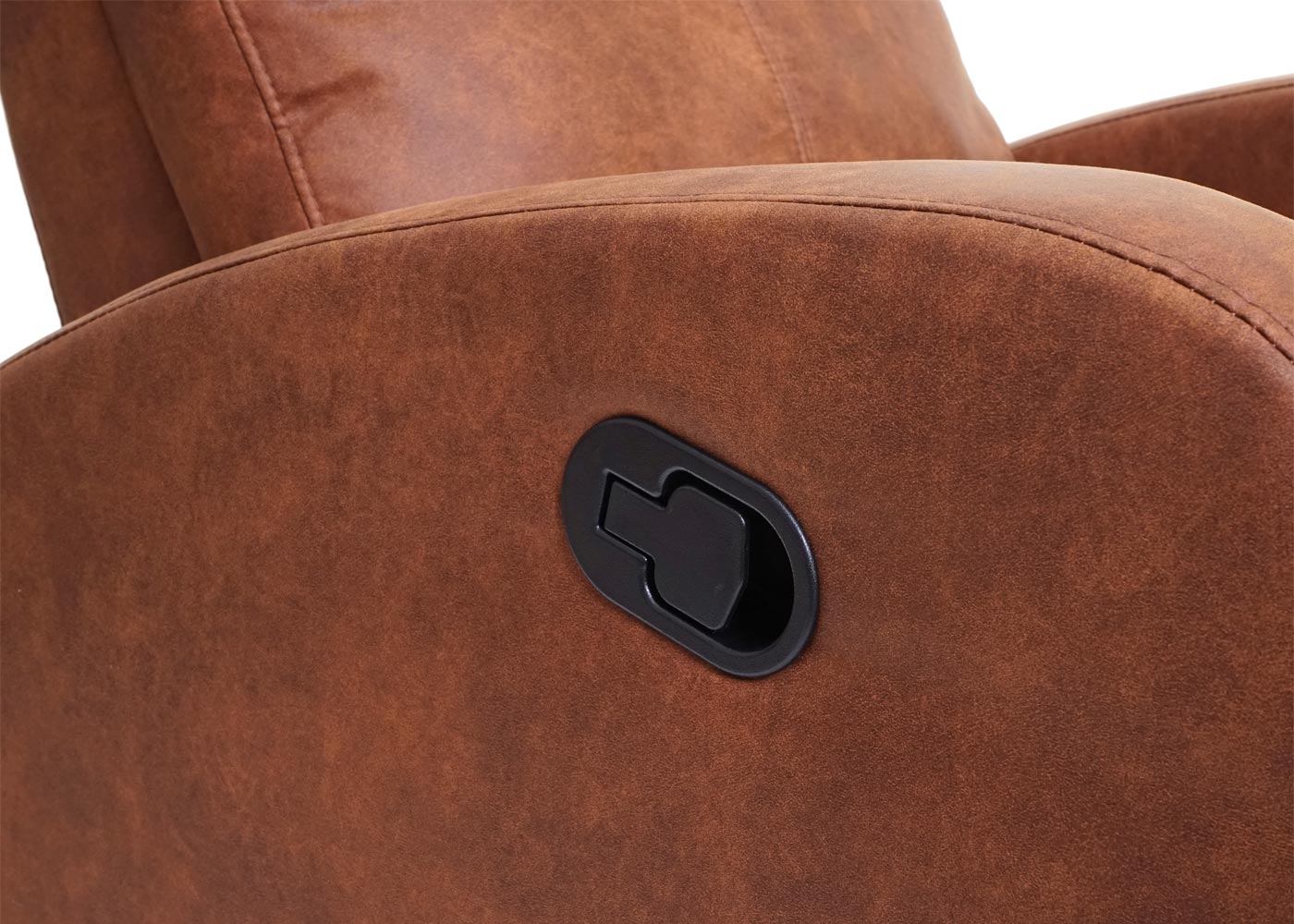 Cosmo Casa - Premium TV-Fauteuil - Wipfunctie - Textiel - Imitatiesuède