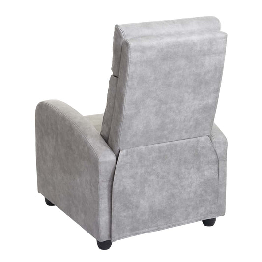 Cosmo Casa - TV-Fauteuil - Verstelbaar - Textiel - Lichtgrijs