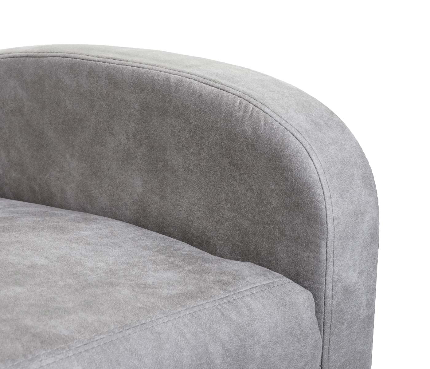 Cosmo Casa - TV-Fauteuil - Verstelbaar - Textiel - Lichtgrijs