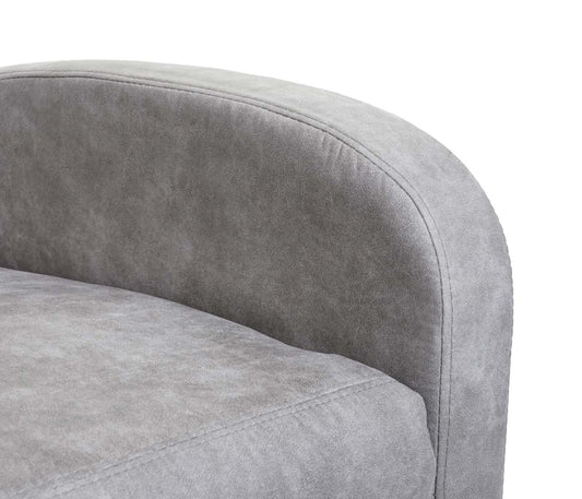 Cosmo Casa - TV-Fauteuil - Verstelbaar - Textiel - Lichtgrijs