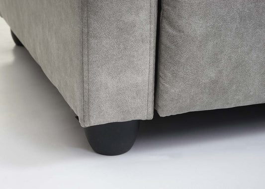 Cosmo Casa - TV-Fauteuil - Verstelbaar - Textiel - Lichtgrijs