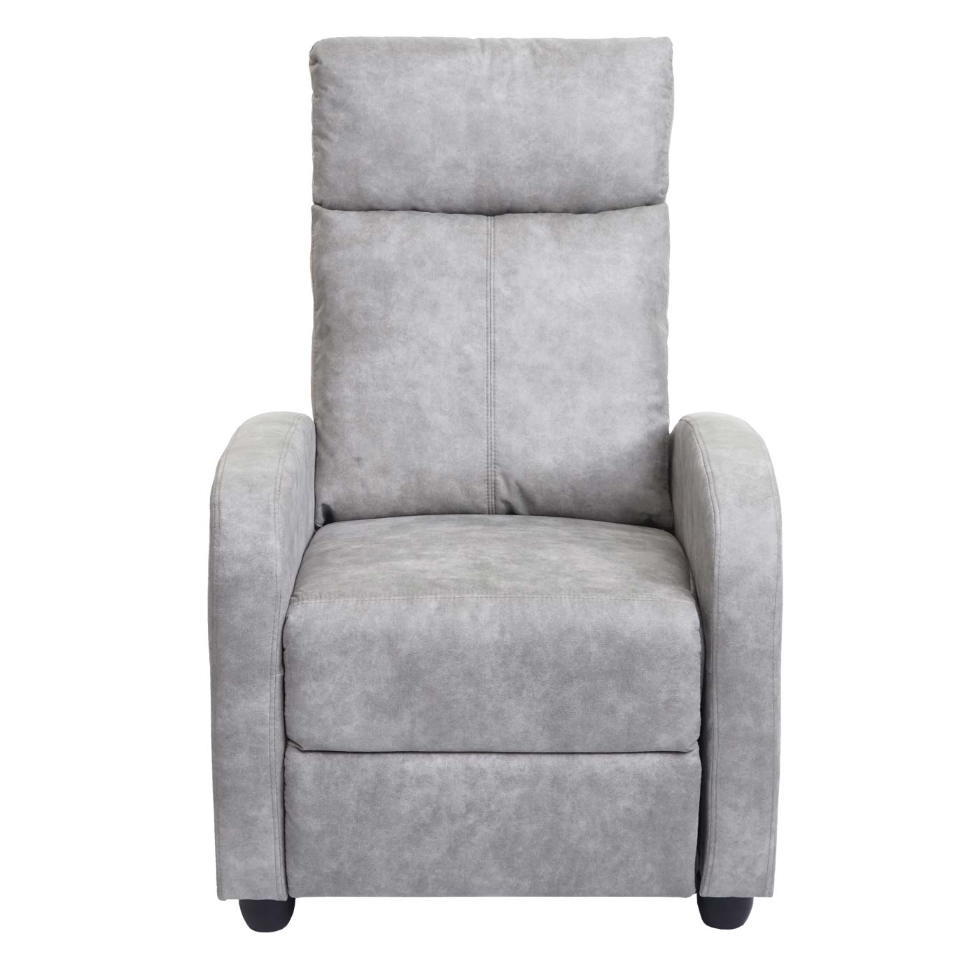 Cosmo Casa - TV-Fauteuil - Verstelbaar - Textiel - Lichtgrijs