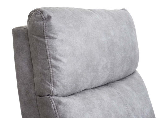 Cosmo Casa - TV-Fauteuil - Verstelbaar - Textiel - Lichtgrijs