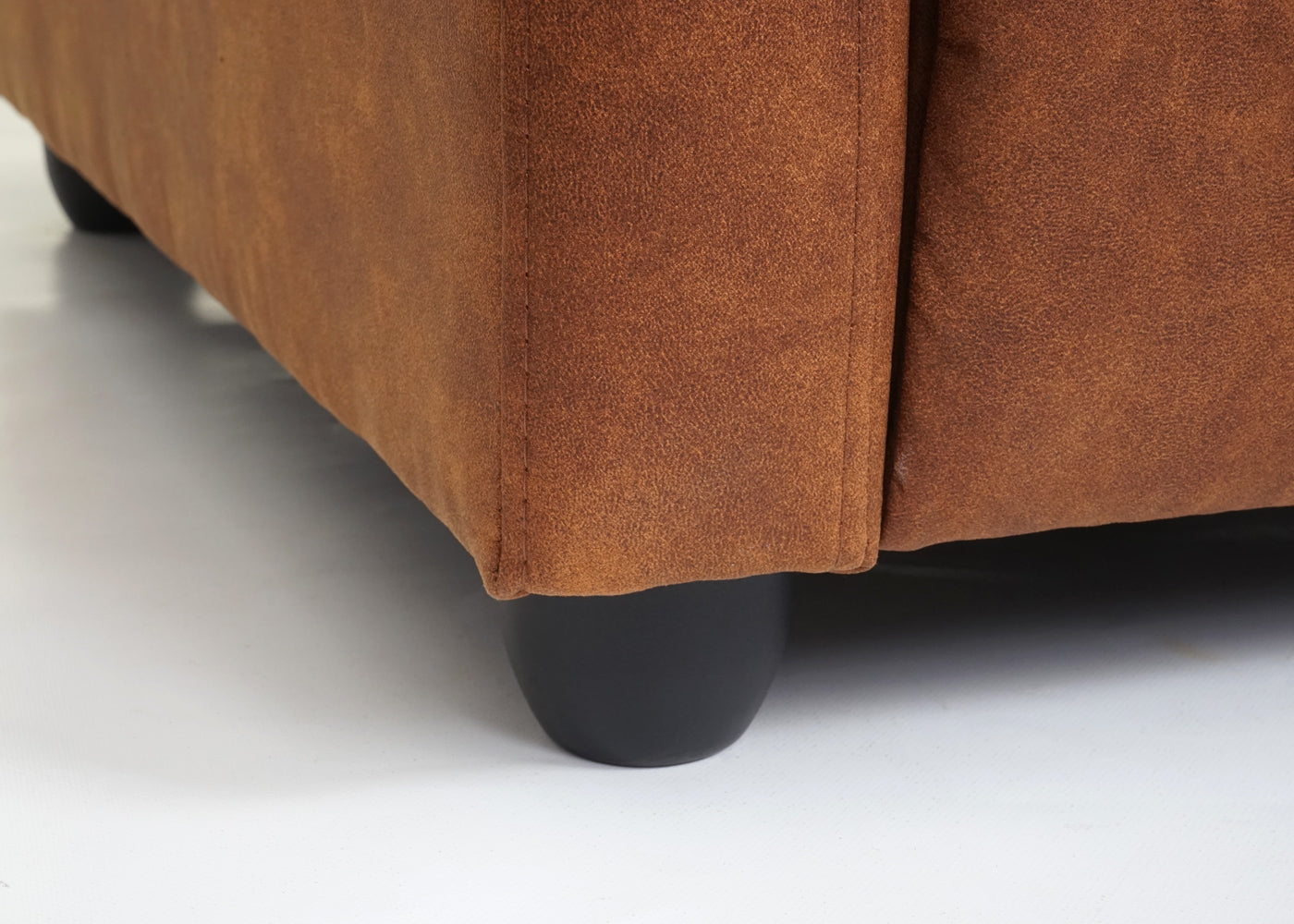 Cosmo Casa - Tv-fauteuil - Verstelbaar - Textiel - Vintage suède