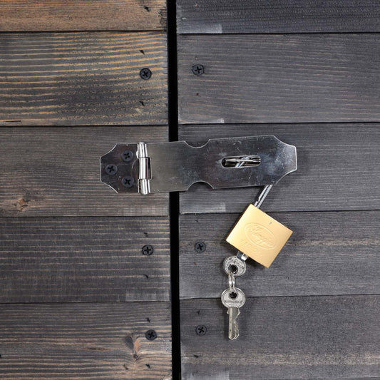 Cosmo Casa - Apparatuurloods & Apparatuurkast - Gebeitst Hout - Antracietgrijs - 180×250×93 cm