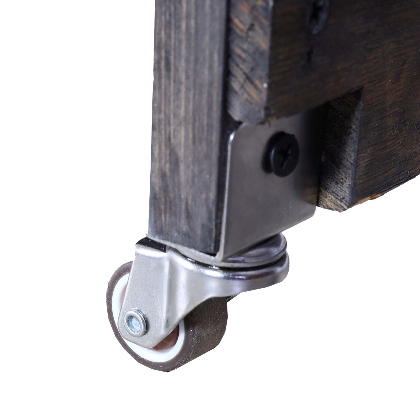 Cosmo Casa - Apparatuurloods & Apparatuurkast - Gebeitst Hout - Antracietgrijs - 180×250×93 cm