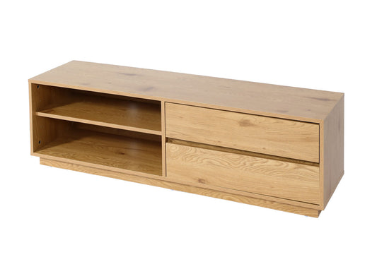 Cosmo Casa - Tv-rek - Lade - MDF - Eikenlook - 42×140×40 cm