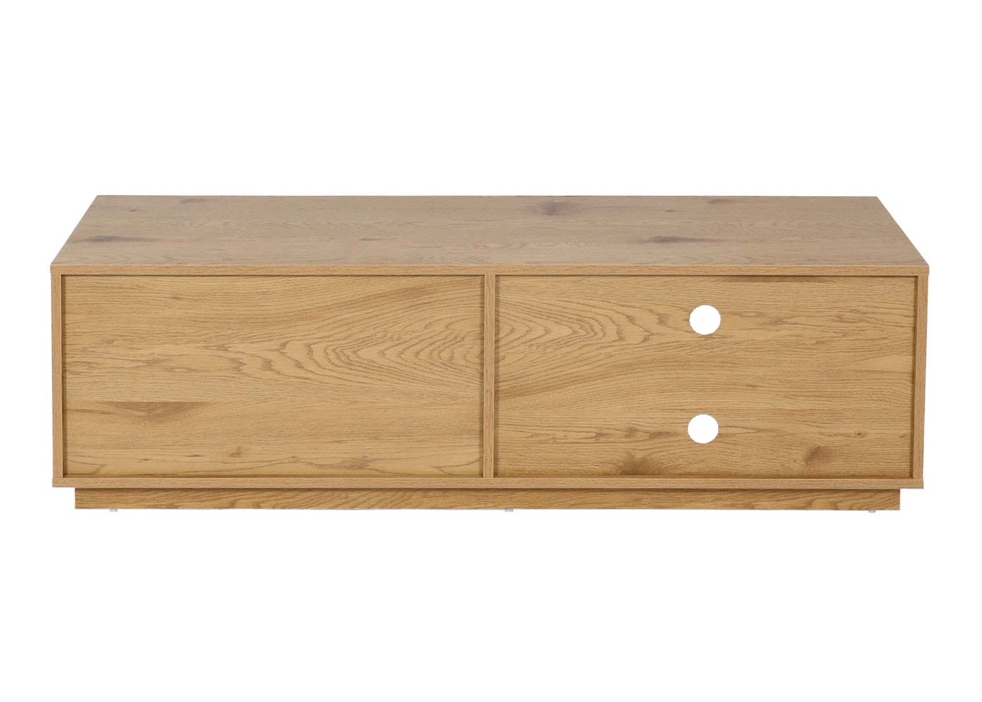 Cosmo Casa - Tv-rek - Lade - MDF - Eikenlook - 42×140×40 cm