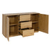 Cosmo Casa - Dressoir - Soft-close lade - MDF - Eikenlook - 86×160×40 cm