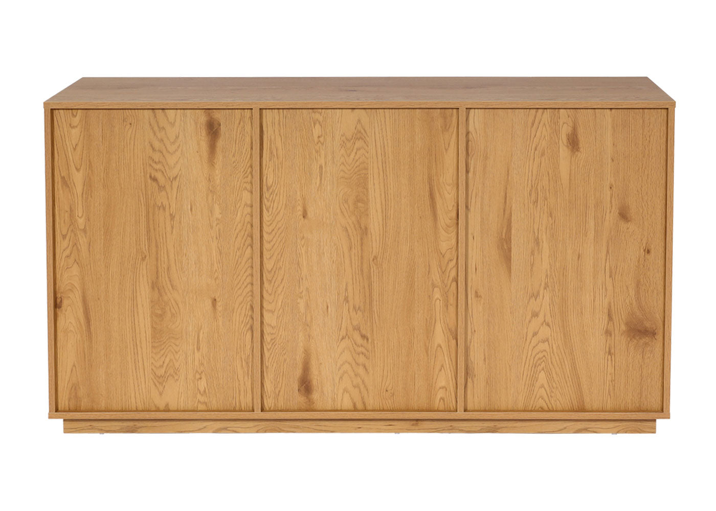 Cosmo Casa - Dressoir - Soft-close lade - MDF - Eikenlook - 86×160×40 cm