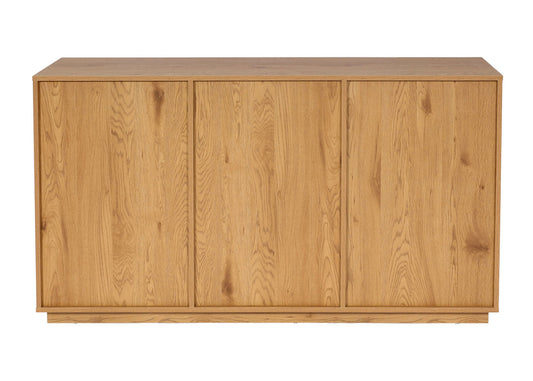 Cosmo Casa - Dressoir - Soft-close lade - MDF - Eikenlook - 86×160×40 cm