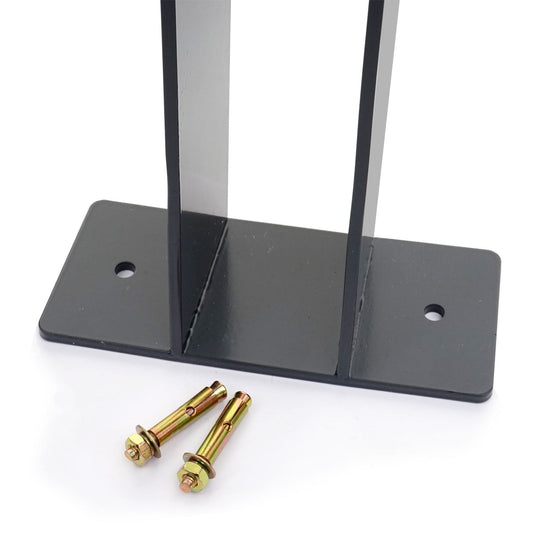 Cosmo Casa - Fietsbeugel - Gepoedercoat - Staal - Antraciet - 96×24×10 cm