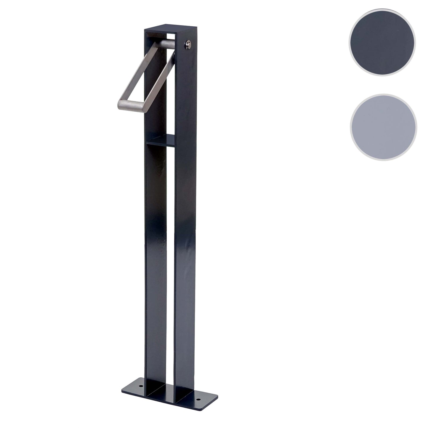 Cosmo Casa - Fietsbeugel - Gepoedercoat - Staal - Antraciet - 96×24×10 cm