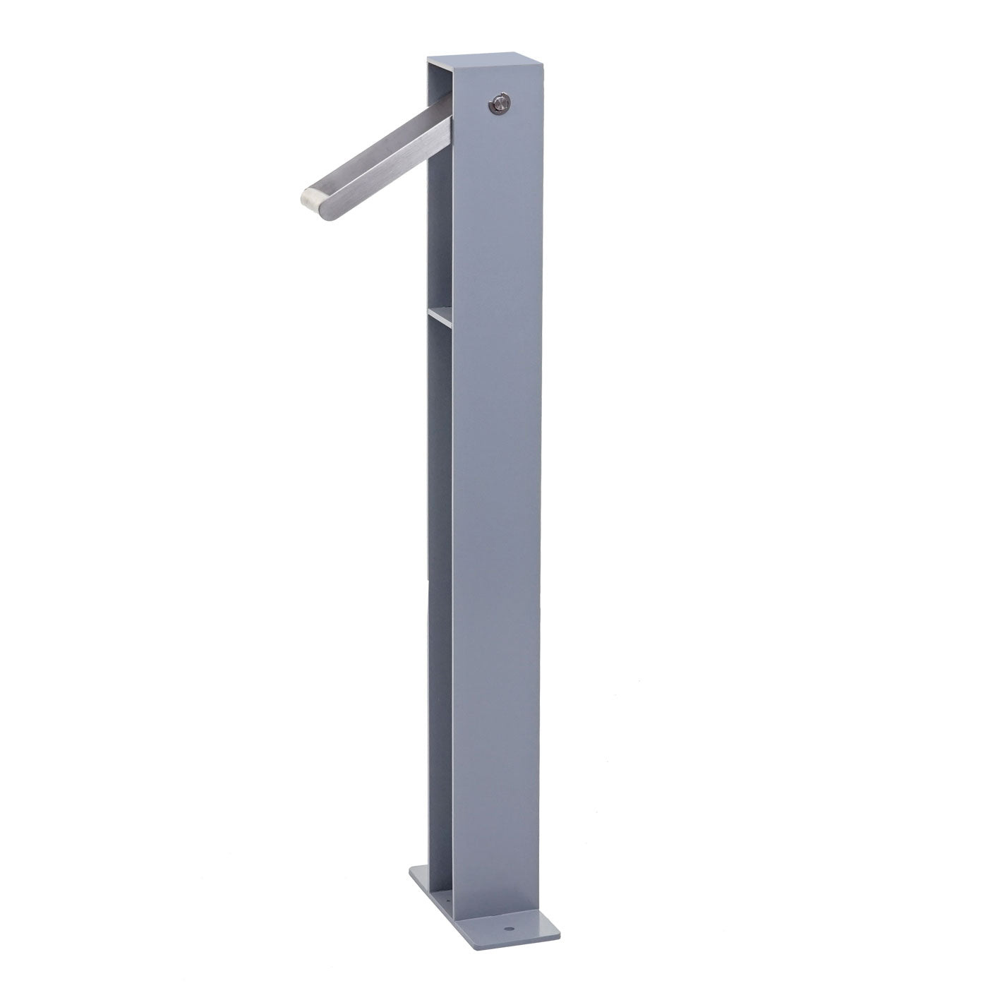 Cosmo Casa - Fietsbeugel - Gepoedercoat - Staal - Grijs - 96×24×10 cm