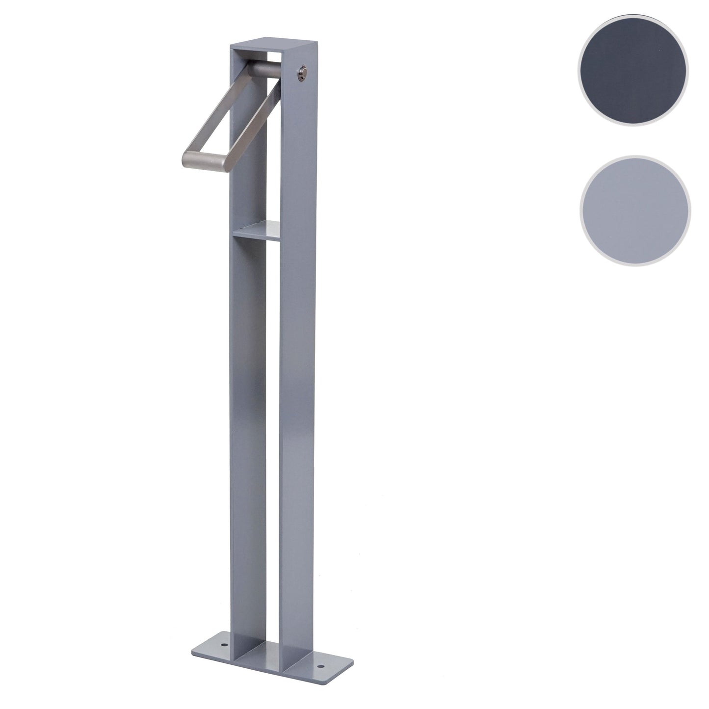 Cosmo Casa - Fietsbeugel - Gepoedercoat - Staal - Grijs - 96×24×10 cm