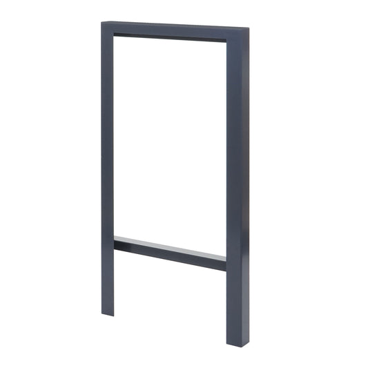 Cosmo Casa - Fietsbeugel - Gepoedercoat - Staal - Antraciet - 115×60×6 cm