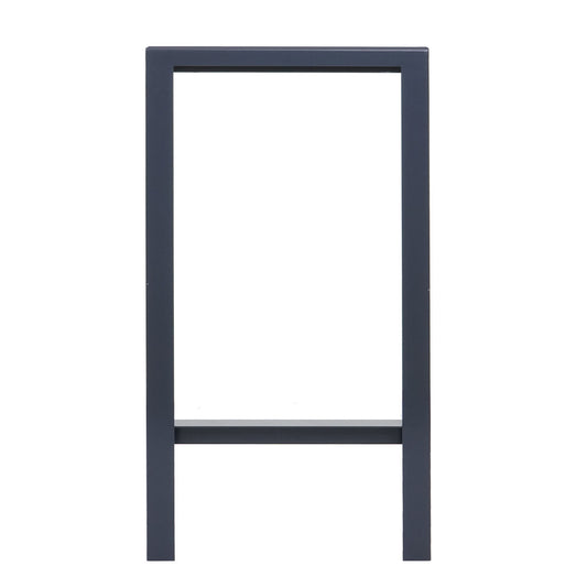 Cosmo Casa - Fietsbeugel - Gepoedercoat - Staal - Antraciet - 115×60×6 cm