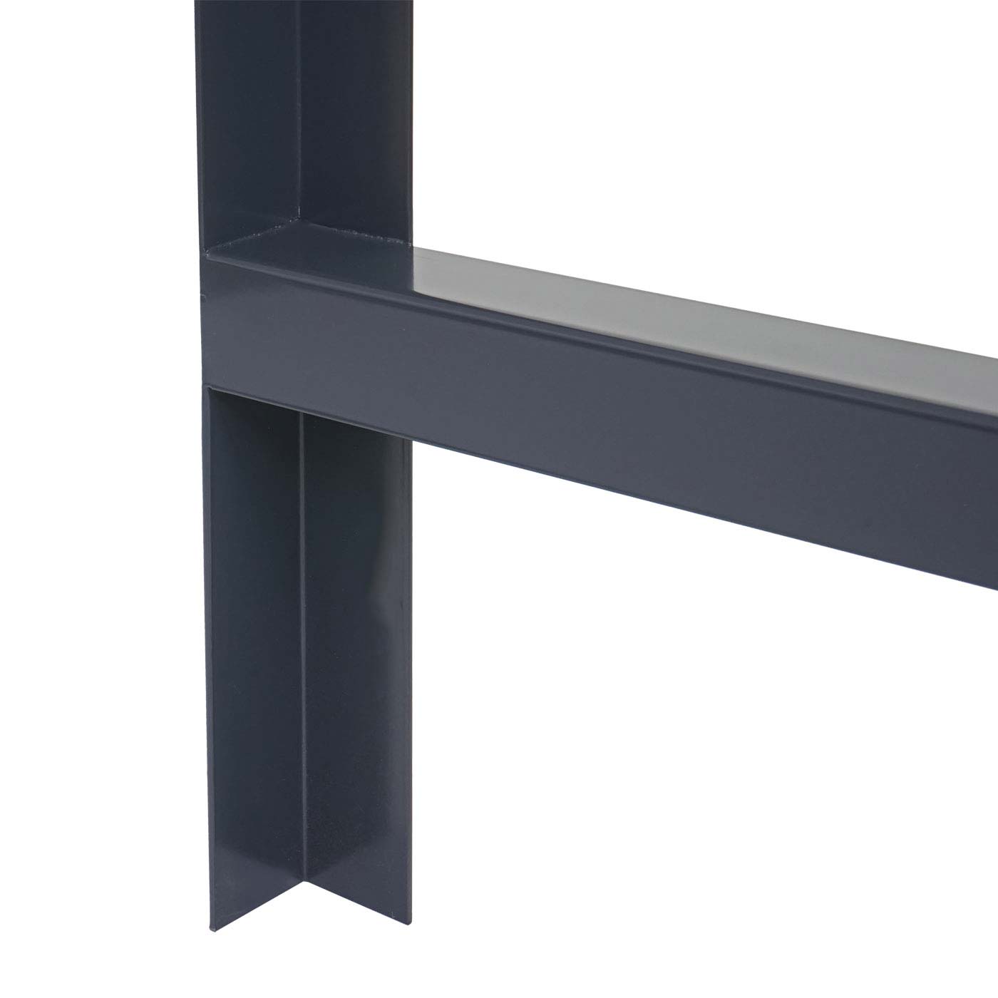 Cosmo Casa - Fietsbeugel - Gepoedercoat - Staal - Antraciet - 115×60×6 cm