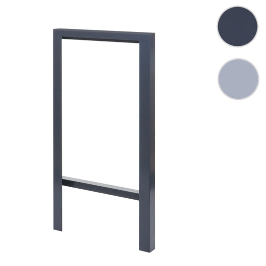 Cosmo Casa - Fietsbeugel - Gepoedercoat - Staal - Antraciet - 115×60×6 cm