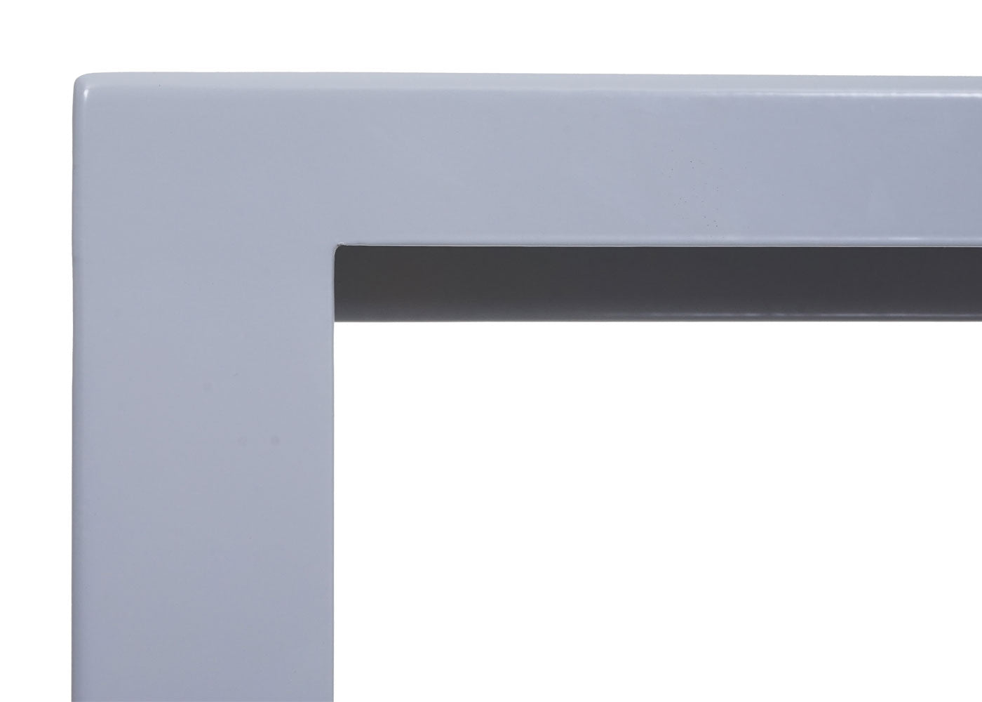 Cosmo Casa - Fietsframe - Gepoedercoat - Staal - Grijs - 115×60×6 cm