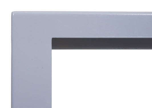 Cosmo Casa - Fietsframe - Gepoedercoat - Staal - Grijs - 115×60×6 cm