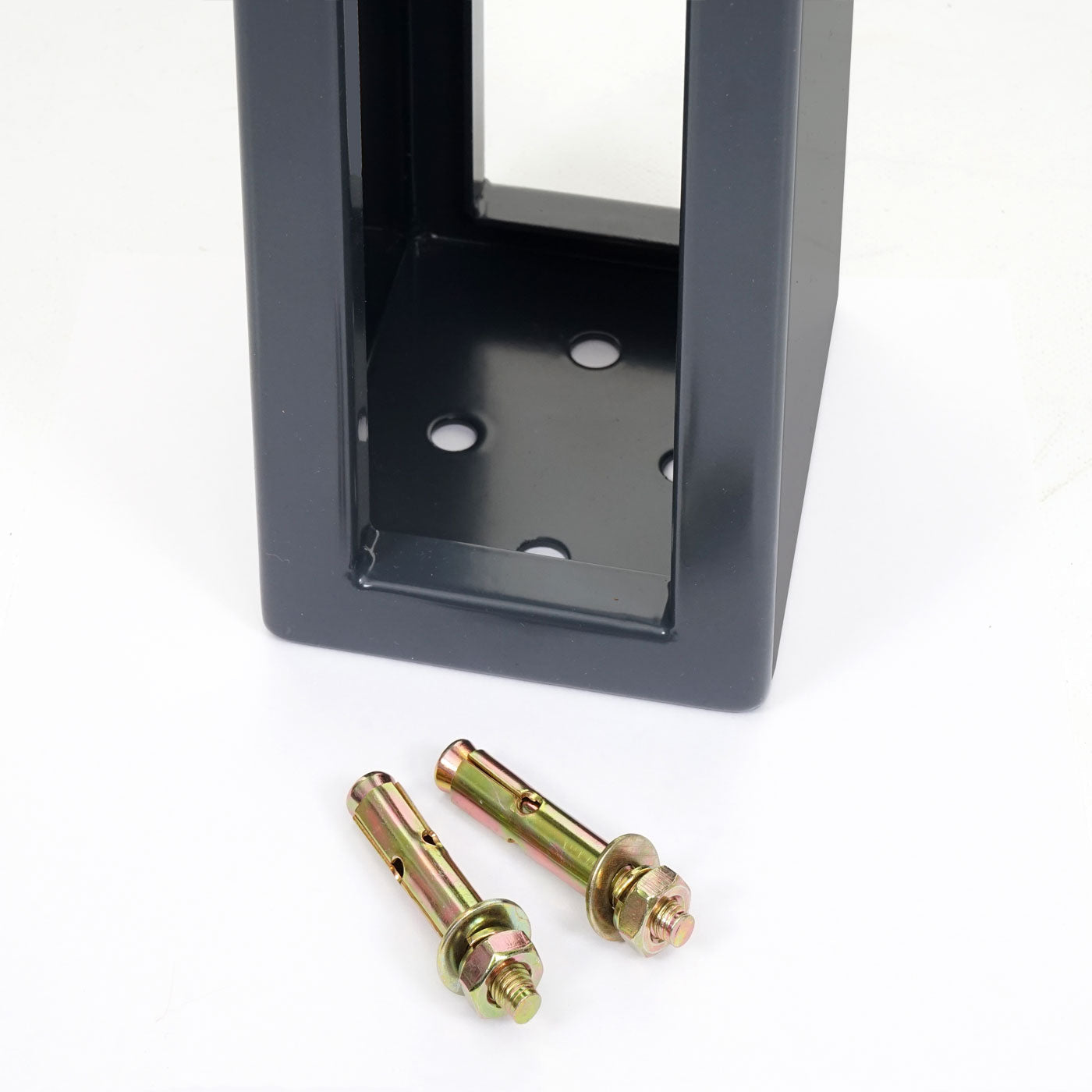 Cosmo Casa - Fietsbeugel - Gepoedercoat - Staal - Antraciet - 87×10×13 cm