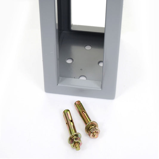 Cosmo Casa - Fietsbeugel - Gepoedercoat - Staal - Grijs - 87×10×13 cm