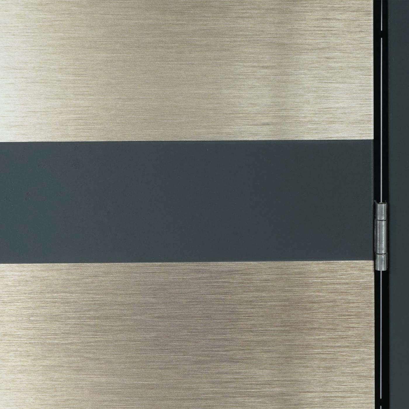 Cosmo Casa - Set van 2 Vuilnisbakbekleding - Uitbreidbaar - Metaal - Antraciet-Goud