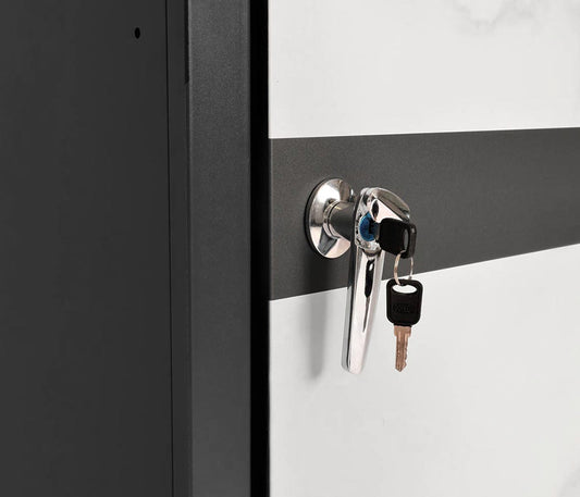 Cosmo Casa - Vuilnisbakbekleding - Uitbreidbaar - Metaal - Antraciet - 32 kg