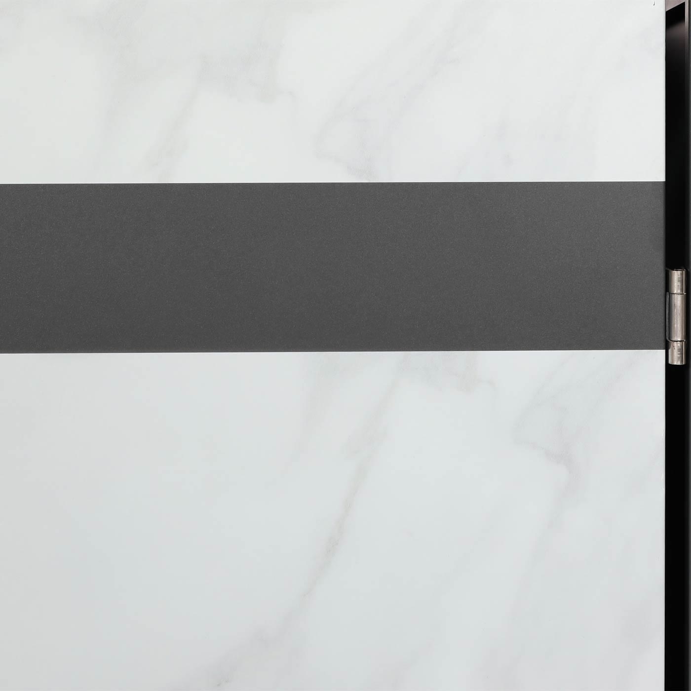 Cosmo Casa - Vuilnisbakbekleding - Uitbreidbaar - Metaal - Antraciet - 32 kg