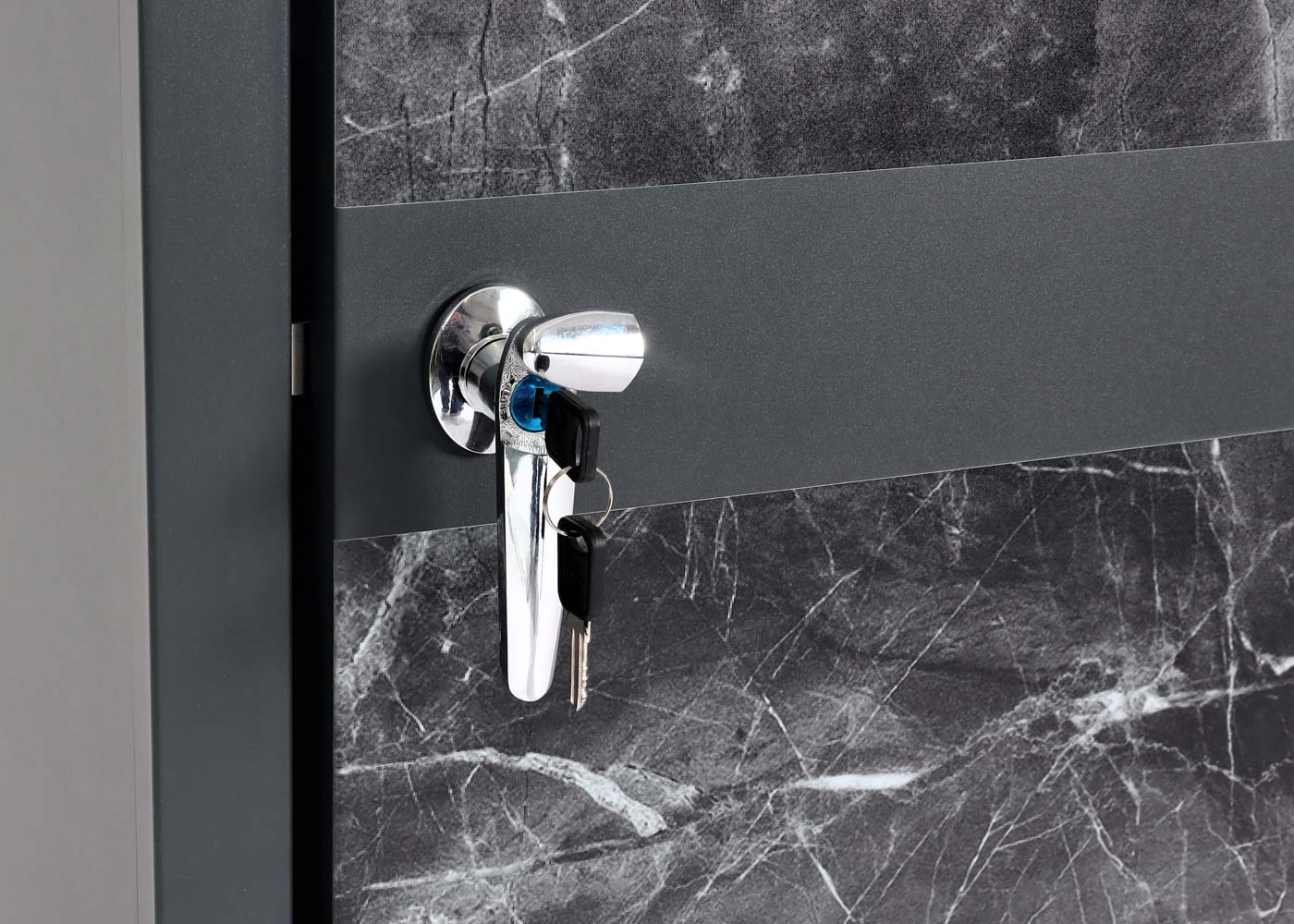 Cosmo Casa - Vuilnisbakbekleding - Uitbreidbaar - Metaal - Antraciet