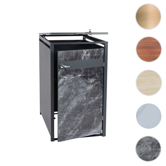 Cosmo Casa - Vuilnisbakbekleding - Uitbreidbaar - Metaal - Antraciet