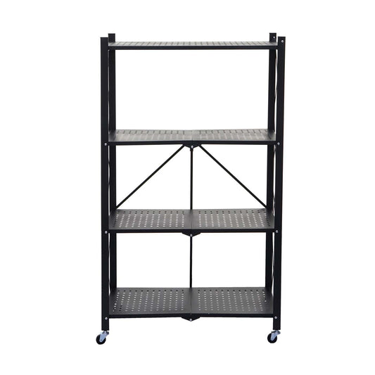 Cosmo Casa - Plank - 4 niveaus - Staal - Zwart