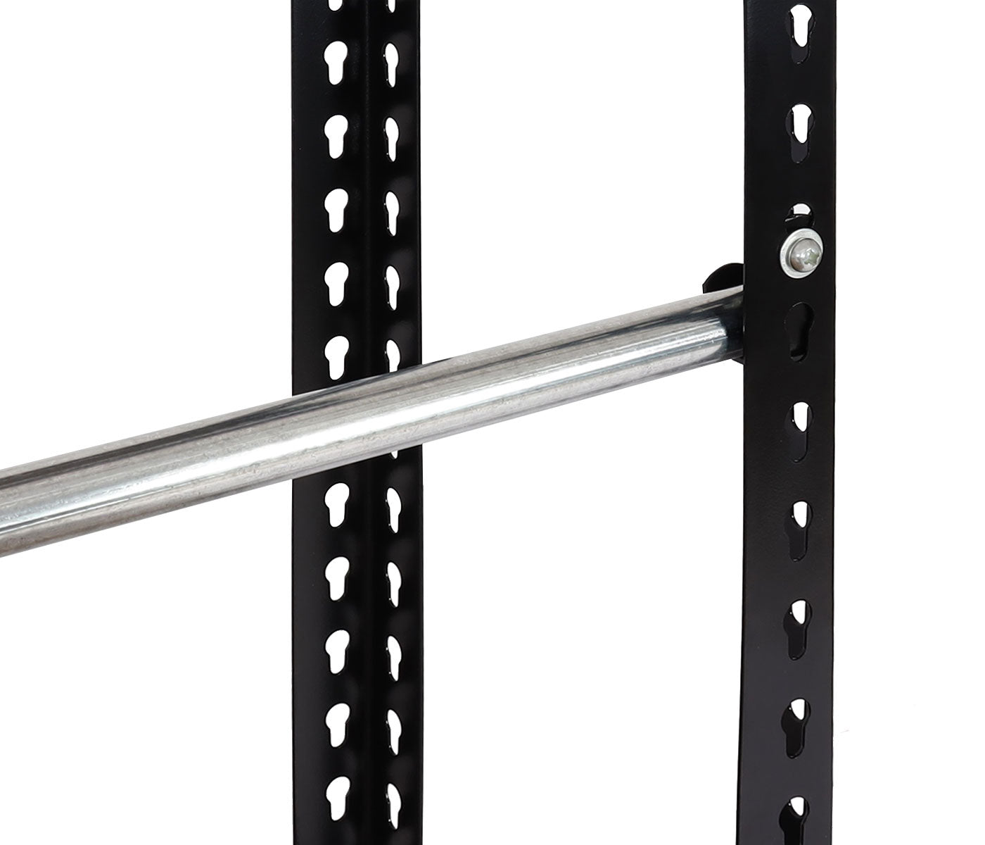 Cosmo Casa - Packstation Werktafel - In Hoogte Verstelbaar met Rolhouder - Hout en Staal - Zwart - 183x183x90cm