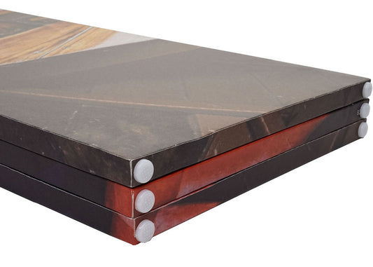 Cosmo Casa - Fotoscherm - Privacyscherm - Textiel - Boot - 180×121 cm