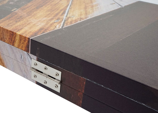 Cosmo Casa - Fotoscherm - Privacyscherm - Textiel - Boot - 180×121 cm